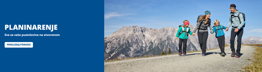 Sve za planinarenje Hervis