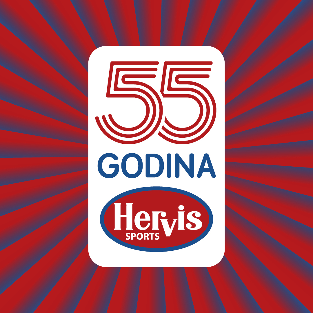 Hervis 55 godina logo
