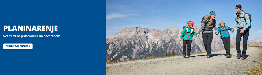 Sve za planinarenje Hervis