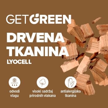 Kilimanjaro Get Green drvena tkanina
