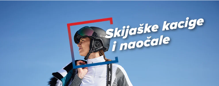 Skijaške kacige i naočale Hervis