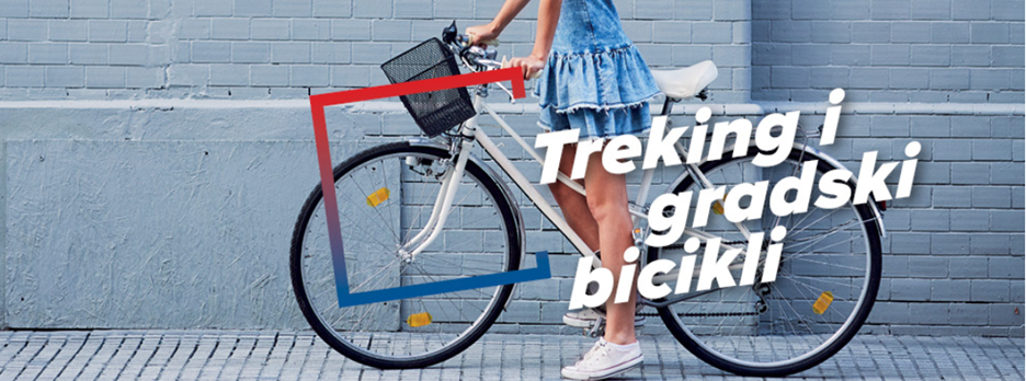 Trekking bicikli Hervis